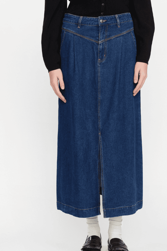 Soft Rebels Zoey skirt | Cool jeans nederdel i A-shape