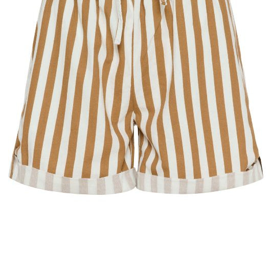 Saint Tropez Zalinda shorts | Sommershorts i brune striber
