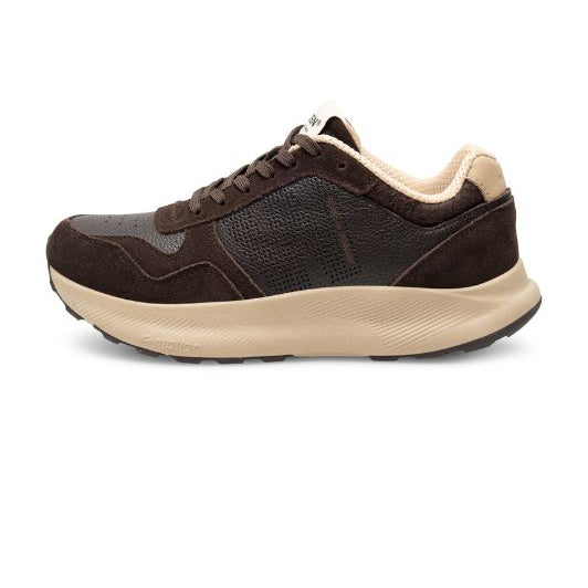 Woden Mathilde Runner | Super sneaker i brunt skind | Dresslab