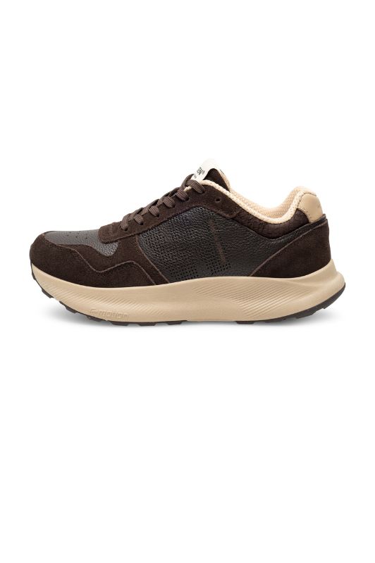 Woden Mathilde Runner | Super sneaker i brunt skind | Dresslab