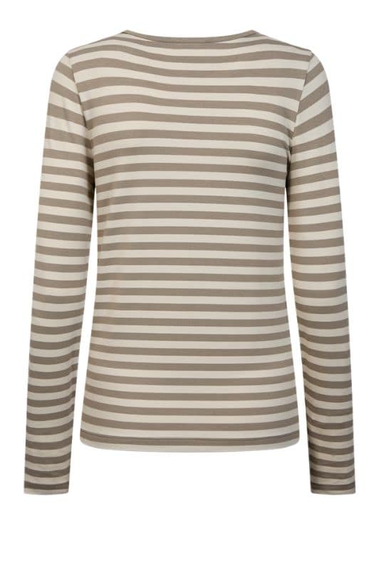 Freequent Liana bluse I Strib sand