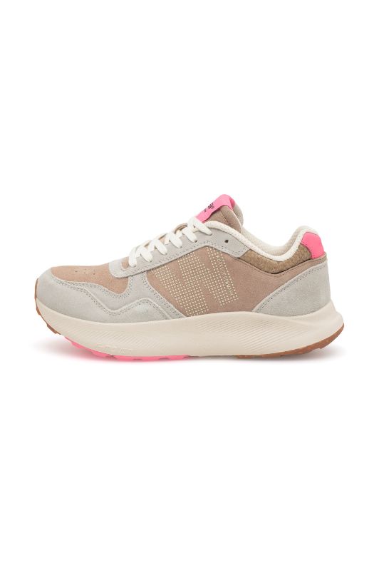 Woden Mathilde Runner – Sporty sneaker i let og gennemtænkt design i hindbær