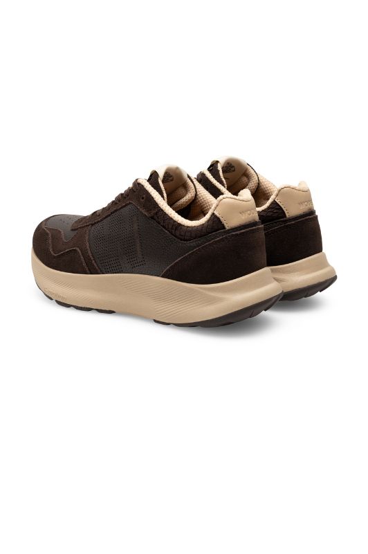 Woden Mathilde Runner | Super sneaker i brunt skind | Dresslab