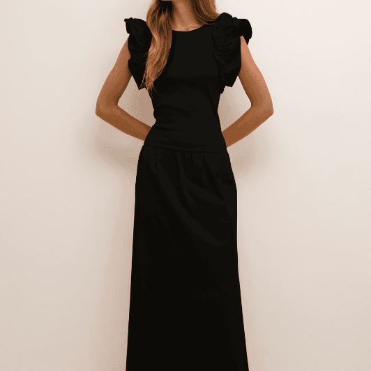 Karen By Simonsen Oda dress I Cool sporty kjole i sort