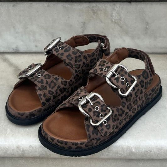 Copenhagen Shoes The Magical Leopard | Sandaler i ruskind