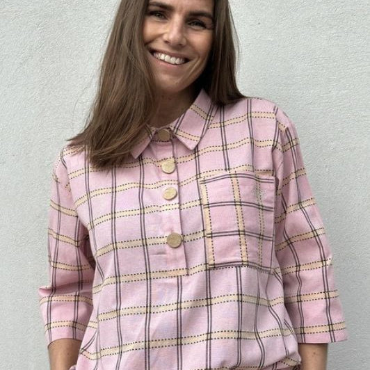 Gaspar Porto shirt I Cool bluse i ternet print I Dresslab