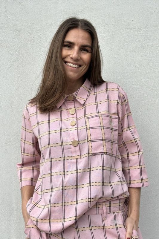 Gaspar Porto shirt I Cool bluse i ternet print I Dresslab