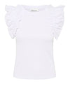Karen By Simonsen Oda Tank | Top i hvid I Dresslab