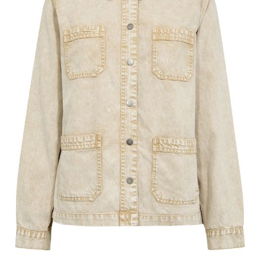 NÜ Cadey shirt | Cool canvas jakke creme