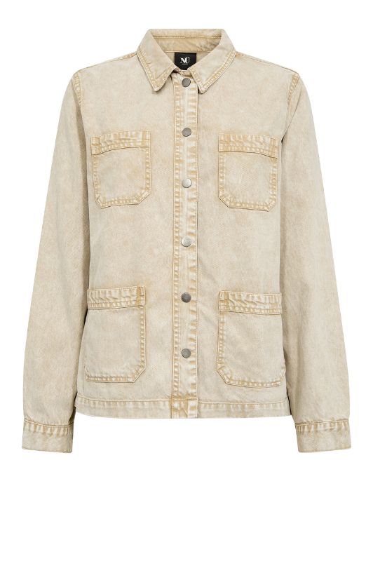 NÜ Cadey shirt | Cool canvas jakke creme