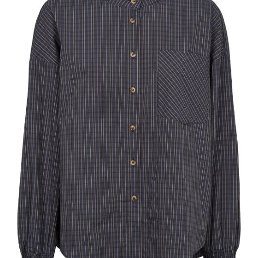 Prepair Telma bluse I Ternet marineblå bluse