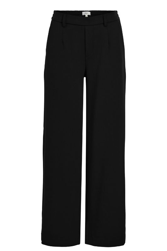 Object Lisa wide pant | Sort pæn buks