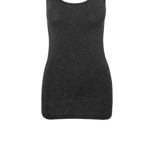 MbyM Sina tank top | Blød gråmeleret basistop