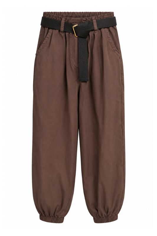 Marc Lauge Ballon pant i mørkebrun