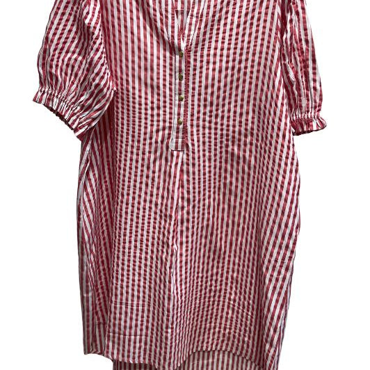 Marc Lauge Jay dress i striber I rød