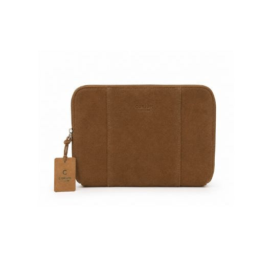 Corium Clutch i sand ruskind