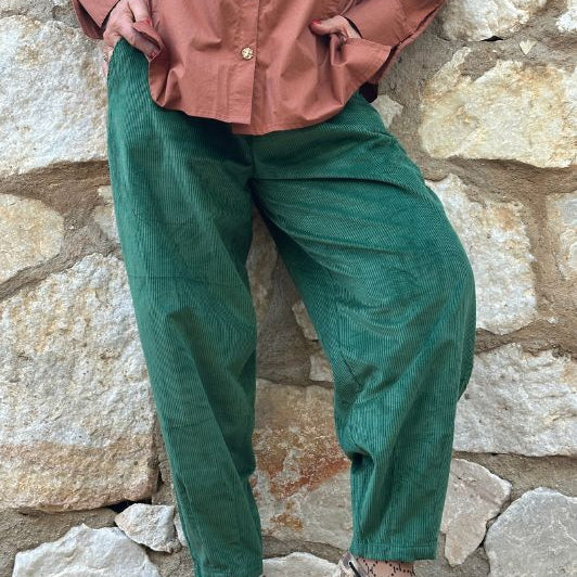 Gaspar Colorado corduroy pant |  Fløjlsbuks i grøn