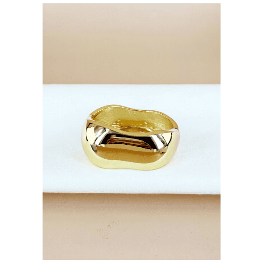 Atelier Paris I Statement armbånd wavy maxi bangle