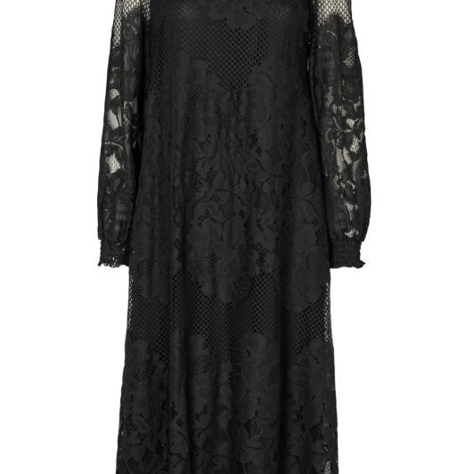 Prepair Mila dress | Smuk kjole i sort blonde
