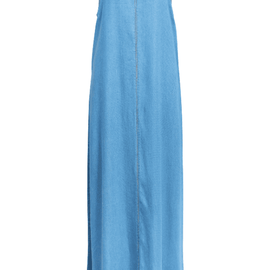 Object Frame denim stropkjole i tencel I Dresslab