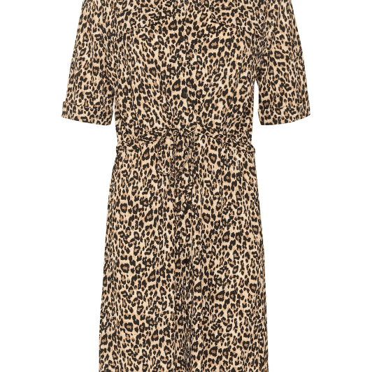 Saint Tropez Valda dress | leo print dress