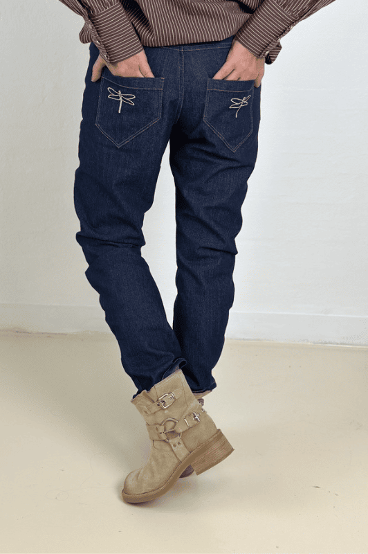 Gaspar Chicago pant  | Denimbuks med viddeben