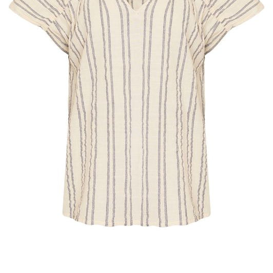Ofelia Henni blouse I Stribet sommertop I Dresslab