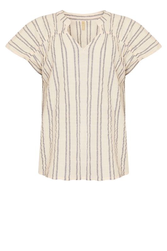Ofelia Henni blouse I Stribet sommertop I Dresslab