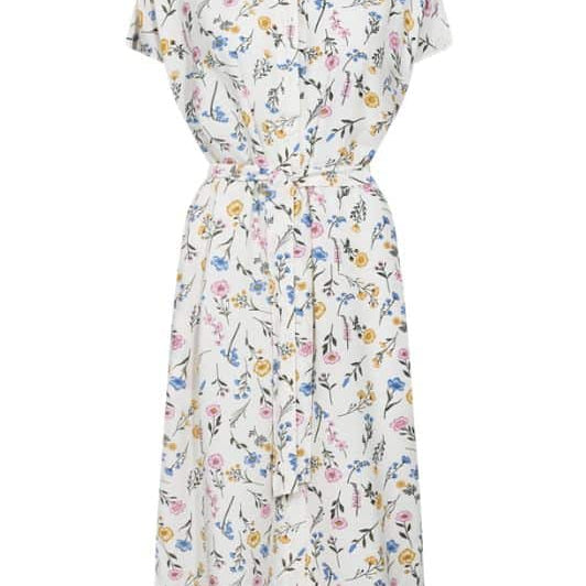 Freequent Molli dress I Blomstret forårskjole I Dresslab