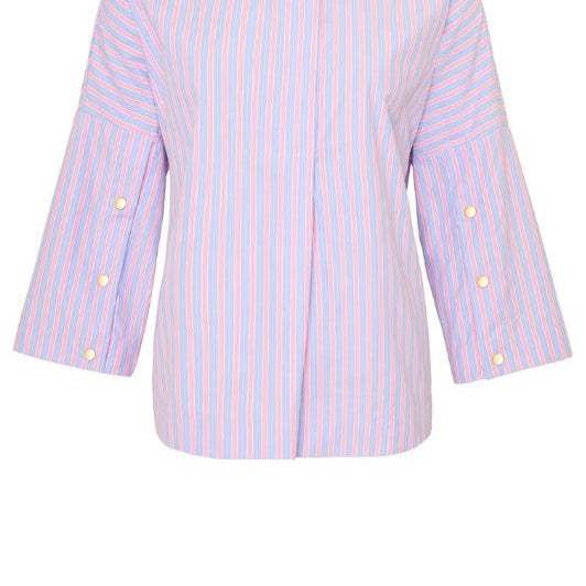Ofelia Mette bluse rosa strib