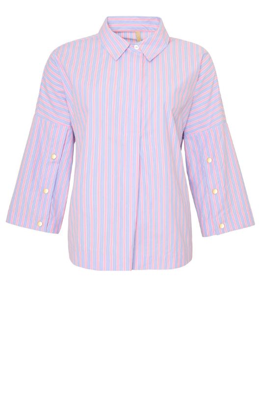 Ofelia Mette bluse rosa strib