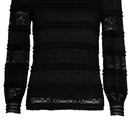 Ofelia Ibsen blondebluse | Sort
