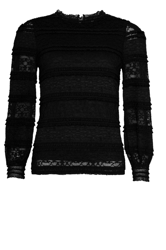 Ofelia Ibsen blondebluse | Sort