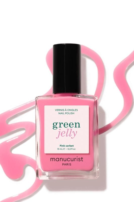 Manucurist I Vegansk neglelak I Farve Pink sorbet gel-look I Dresslab
