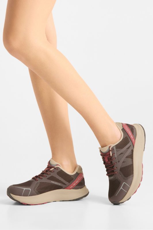 Woden Sara sneakers | Cacao multi