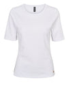 Prepair Beate t-shirt i Stribet kortærmet basis i hvid strib I Dresslab