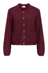 Object Saggia cardigan bordeaux