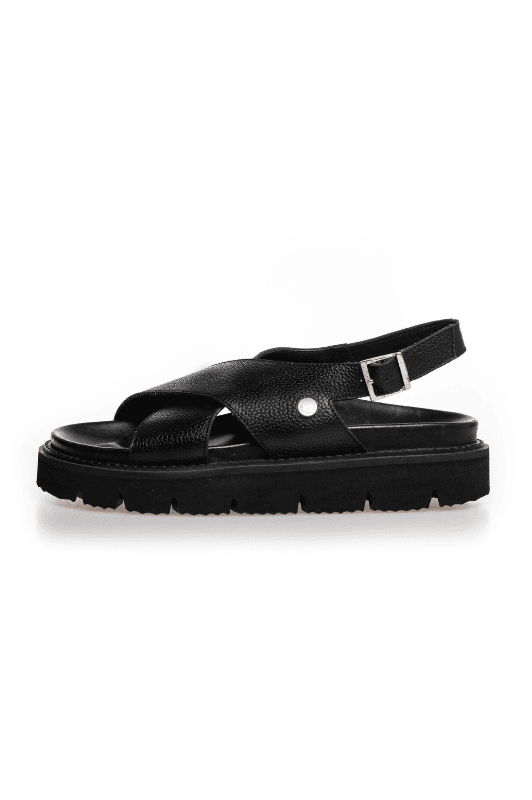 Copenhagen Shoes Summertime I Sort cross-over sandal