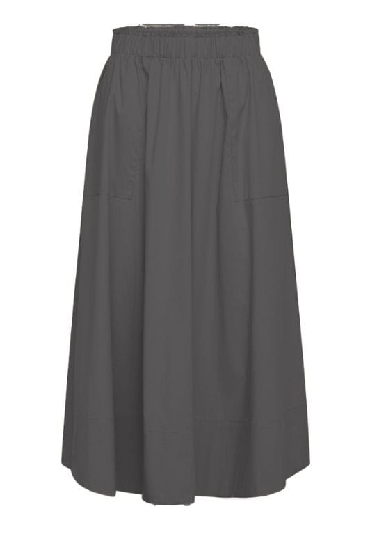 La Rouge Vilma skirt nederdel | Poplin nederdel grå