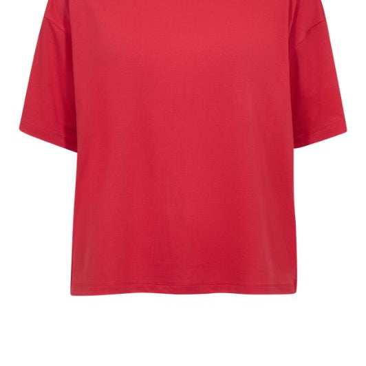 FreeQuent Prea t-shirt | Klassisk tee i rød