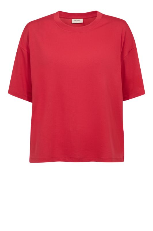 FreeQuent Prea t-shirt | Klassisk tee i rød