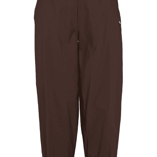 Prepair Chloe | Barrelpant i chokoladebrun I Dresslab