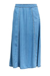 Object Frame skirt I Denim nederdel i tencel I Dresslab