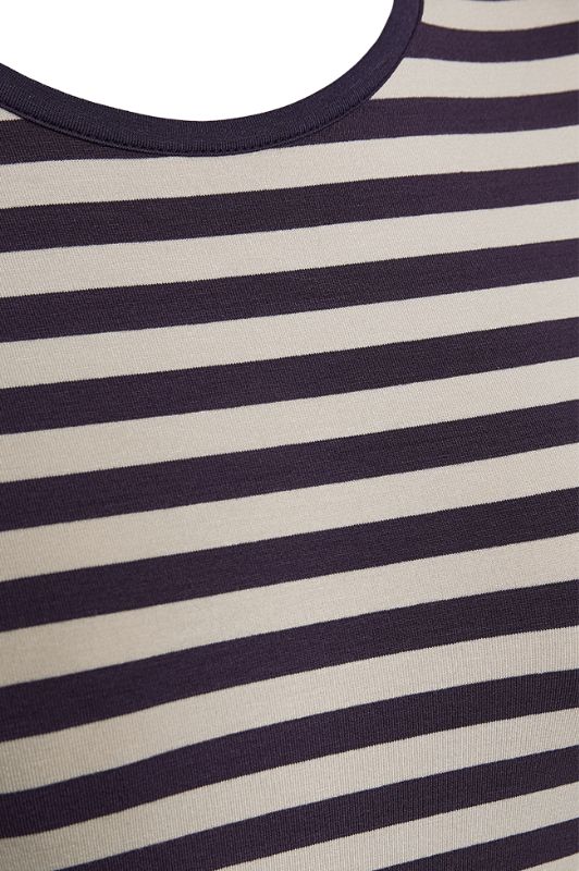 Freequent Liana bluse I Strib night shade