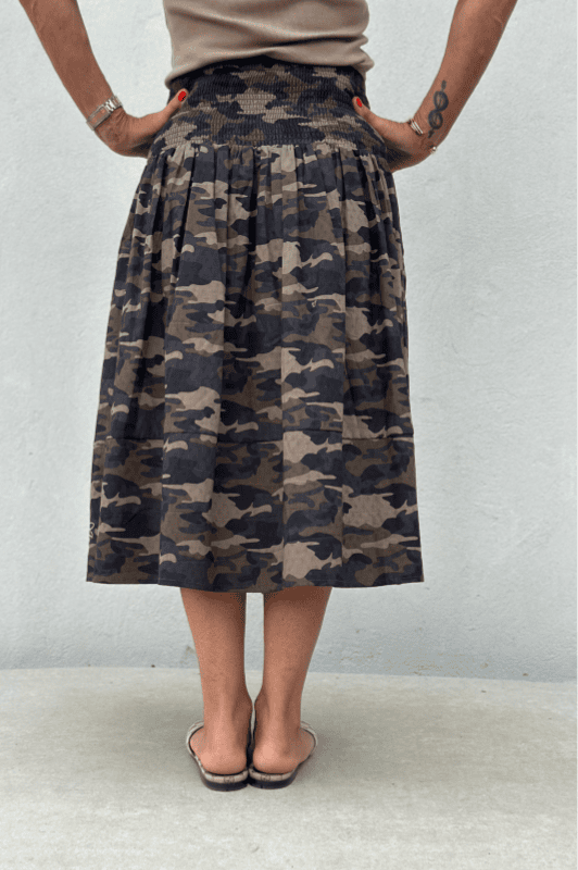 PRE ORDER Gaspar Vienna camouflage nederdel I Dresslab