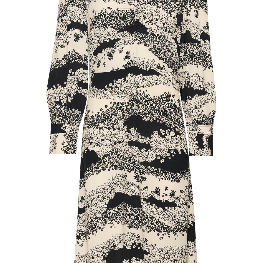 Saint Tropez Iselin dress | Langærmet kjole i smukt print