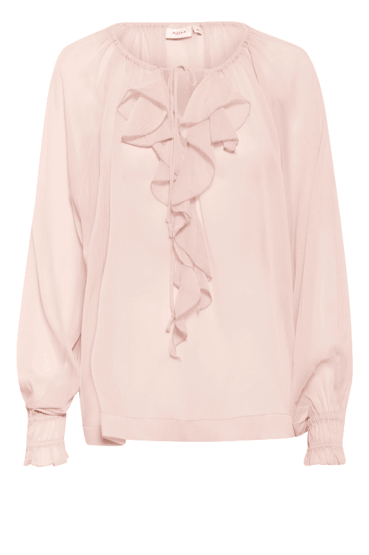 Saint Tropez Lazie bluse I Rosa chiffontop