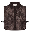 Freequent Lacy collar I Skjortekrave i brun blonde