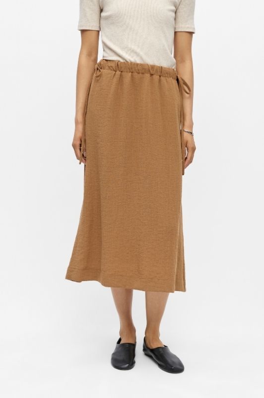 Object Rini skirt I Coconut nederdel i viskose I Dresslab