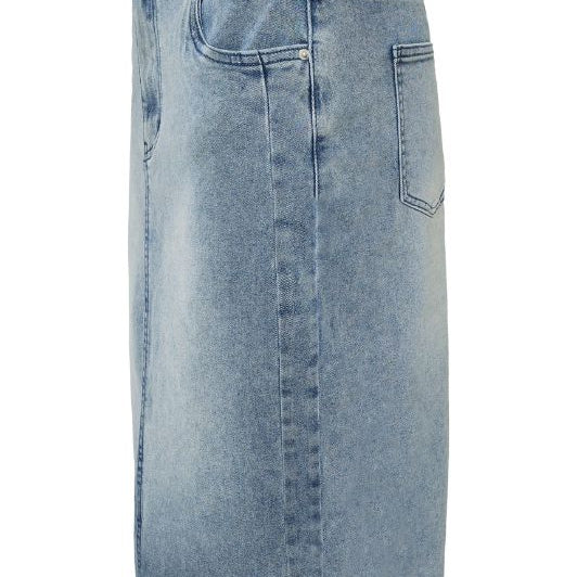 Ofelia Karla skirt | Kort denim nederdel med stretch I Dresslab